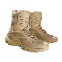 Bottes tactiques de grande taille pour hommes, pour la randonnée en plein air, l'escalade et l'entraînement - Antidérapantes et résistantes à l'usure