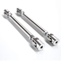 Arbre de transmission RC en acier inoxydable usiné CNC, brochage, matériaux 304 316, haute précision, équilibrage, faible vibration, pièces de voiture RC