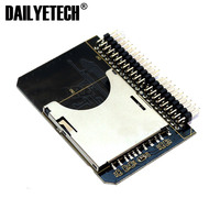 SD SDXC MMC, tarjeta de memoria Digital de seguridad a IDE, 2,5 ", 2,5 pulgadas, 44 P, 44 Pines, adaptador macho, convertidor SD 3,0