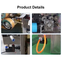 FR-770 Desktop Stikstof Gas Spoeling Warmte Continue Vaste Inkt Codering Band Plastic Zakje Datum Print Sealer Machine