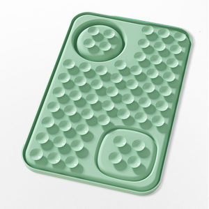 Tapis de léchage multifonctionnel en caoutchouc de silicone pour une alimentation facile, coloré au choix, pour une alimentation lente, bon pour la santé - Product Image 4