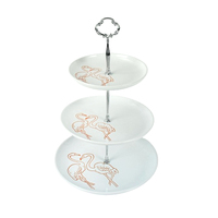 Ensemble de vaisselle de cuisine personnalisée à motif flamant rose, bol, assiette, tasse