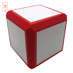 Jouet pour enfants Eva, dés hexagonaux, 4 pièces, effaçables à l'eau, écologiques, jeu de divertissement - Product Image 5