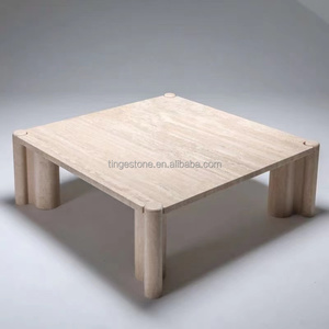 Tự nhiên travertine bảng với mài dũa bề mặt thiết kế hiện đại lớn tấm không thấm nước cho trang trí nội thất - Product Image 5