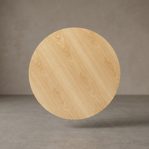 Table à manger/à café en bois massif de chêne naturel pour restaurants - Product Image 2