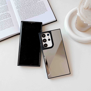 เคสโทรศัพท์มือถือกระจกลายที่กำหนดเองได้รับความนิยมสำหรับ Samsung S20 FE <span class=keywords><strong>สี</strong></span>ดำและสีเงิน2-in-1ฝาครอบป้องกันกระจกสำหรับ Galaxy A22 - Product Image 3