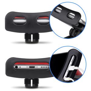 Siège arrière voiture support mobile voiture siège arrière téléphone tablette support pour iPhone 11 12 Ipad S8 appui-tête support de tablette - Product Image 6