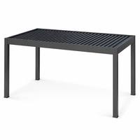Pergola en profilés métalliques en aluminium, élégante, luxueuse, moderne, carrée, avec revêtement en poudre, durable, imperméable, résistante au vent, protection UV