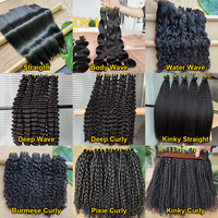 Lots de Cheveux Bouclés Pixie en Gros, Extensions de Cheveux Humains Vierges Bruts 100%, Tissages Bouclés Volumineux
