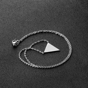 Collar de Cadena de Acero Inoxidable con Baño de Oro de 18k al por Mayor para Joyería de Moda - Product Image 5