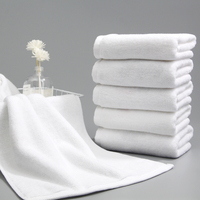 Serviettes d'hôtel en coton 5 étoiles, blanches, avec logo personnalisé, linge de bain, serviettes de toilette, serviettes de bain, ensemble de serviettes d'hôtel