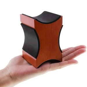Coussin de soutien professionnel en bois pour manche de guitare, 2 hauteurs d'utilisation, outil de lutier pour accessoires de guitare acoustique et basse, vente en gros - Product Image 3
