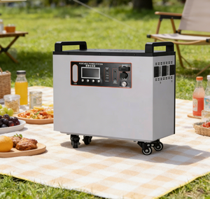 Station d'alimentation portable de grande capacité 2200W 2201.6Wh 2560Wh pour l'extérieur, alimentation d'urgence domestique, batterie 2200, station d'alimentation portable 22 - Product Image 2