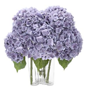Hortensia Artificial de Látex con Tacto Real, Hortensia Artificial al por Mayor para la Vuelta al Cole, Decoración de Mesa para Fiestas en Casa - Product Image 6