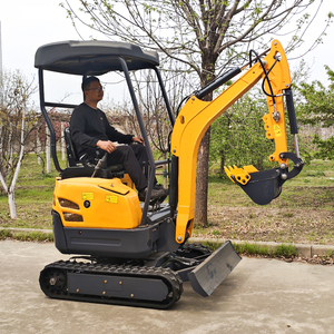 Mini Excavadoras en Oferta, Miniexcavadora de 2 Toneladas con Certificación CE y EPA, Excavadora de Orugas Diésel de 3.5 Toneladas para Granja, Jardín, Construcción de Viviendas - Product Image 3