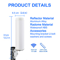 Routeur 4G sans fil Wifi extérieur 3G 4G Lte 24Dbi 1800Mh avec antenne externe