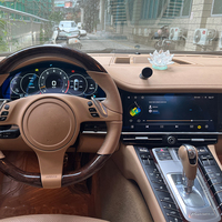 Panneau LCD pour tableau de bord Compteur de vitesse LCD virtuel pour Porsche Paramere 2010-2017 odomètre de voiture