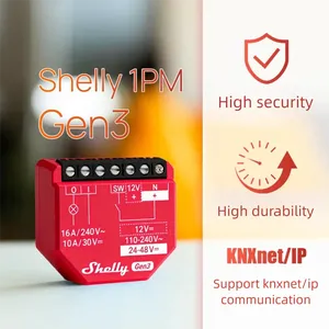 Interrupteur intelligent Wi-Fi 1PM Gen3 Matter pour compteur de puissance 16A, avec données <span class=keywords><strong>cloud</strong></span> gratuites et analyse d'optimisation énergétique pour la maison - Product Image 6