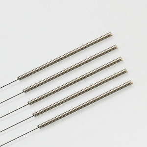 Aiguilles d'<span class=keywords><strong>acupuncture</strong></span> stériles jetables en acier inoxydable avec manche plat, certifiées CE Classe II pour le corps, le <span class=keywords><strong>visage</strong></span> et les oreilles, 100 pièces/boîte - Product Image 5