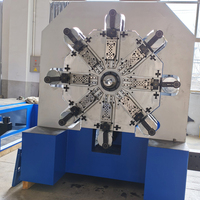Máquina CNC para Resortes Helicoidales con PLC y Control Digital por Motor, Alimentación de Alambre de Alta Velocidad, Diámetro de Alambre de 0.4-3.0 mm