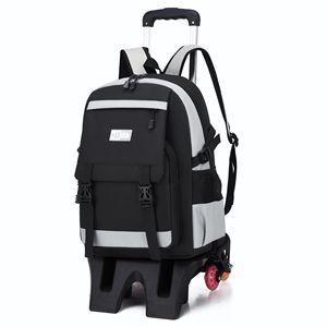 New Primary <strong>School</strong> Students Pull Rod Schoolbag Children's Backpack Dual-purpose Schoolbag Four, Five, Six <strong>Grade</strong> Large Capacity - Product Image 5