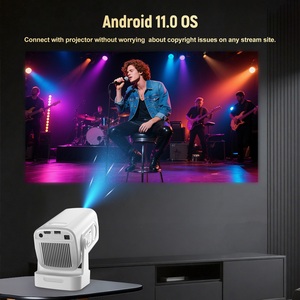Topleo Thông Minh Máy Chiếu Rạp Hát Tại Nhà TV Chiếu Đầy Đủ HD 1080P Hy260 Mini 4K Video Máy Chiếu <span class=keywords><strong>Android</strong></span> 11 Proyectores - Product Image 6