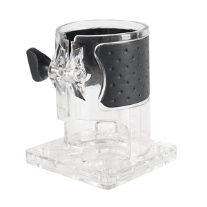 Aluminum Alloy Protective Shield For Woodworking <b>Edge</b> Trimming Machine With Dust Collection Hole High Safety Level - Product Image 3