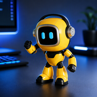 Robot interactif intelligent, jouet robot à commande vocale IA, 37 langues, éducatif, parlant, WiFi, rechargeable, cadeau pour enfants