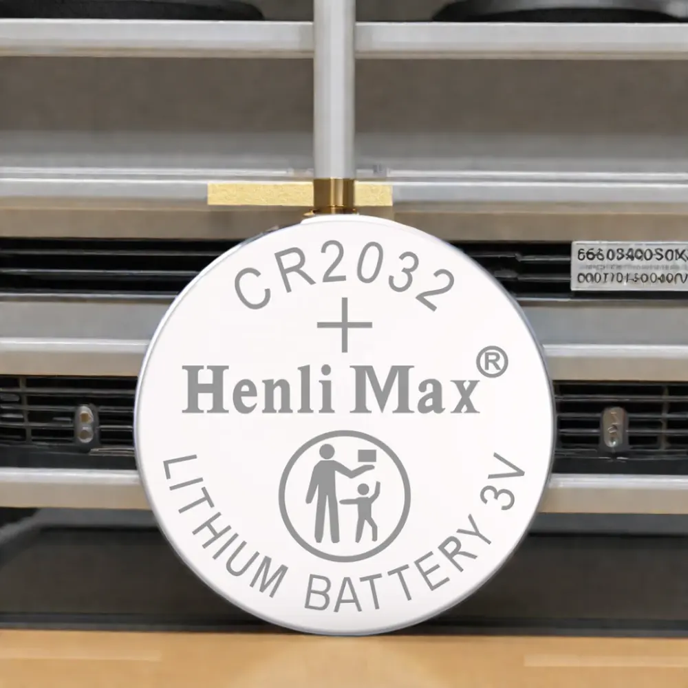 Bateria de botão de lítio CR2032 3.0V primária para controle remoto de alto desempenho do tipo produto