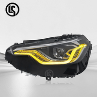 Luces Delanteras Dobles Blancas y Amarillas para Auto, Marca LS, para BMW Serie 2 G42 M2 2022-2026, Listas para Instalar