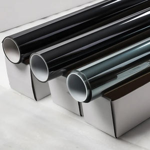 5% 15% 25% 50% VLT 99% UV 99% IRR nero metallizzato Nano ceramica carbonio <span class=keywords><strong>auto</strong></span> tinta vetro finestra pellicola solare - Product Image 3