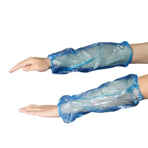 Disposable blue PE Sleeve Cover plastic sleeve oversleeve PE arm cover