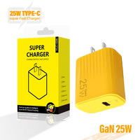 Chargeur rapide 25W PD3.0 Type-C avec protection OTP/OVP pour téléphones et mobiles