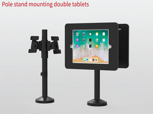Support de tablette de poteau monté <span class=keywords><strong>sur</strong></span> bureau réglable en hauteur à <span class=keywords><strong>double</strong></span> écran pour 10.2" - Product Image 5