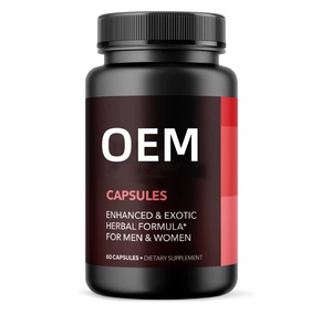 OEM สำหรับ Maca Tongkat Ali MAX Man แคปซูล X Men Power Booster สารสกัดสมุนไพรในขวดหรือภาชนะพลาสติก - Product Image 2