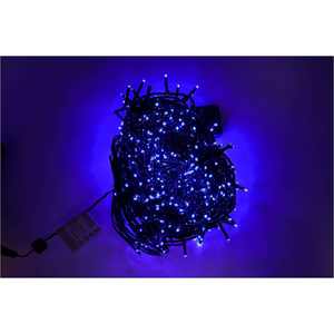 480 LUMIÈRES DE NOËL BLEUES À LED AVEC TRANSFORMATEUR 24+2MT - Product Image 1