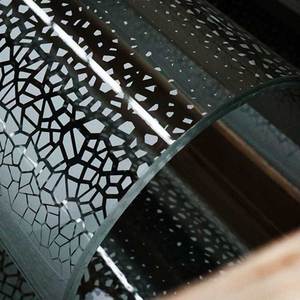 An Toàn Jumbo Tempered Cong Glass Windows Đối Với Xây Dựng Nano Trắng Granite Glass Kiến Trúc Cong Glass - Product Image 4