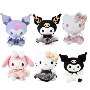 Kuromi nữ búp bê vàng đen sang trọng Đồ chơi đám cưới giai điệu <span class=keywords><strong>KT</strong></span> mèo cứu trợ căng thẳng động vật biển - Product Image 1