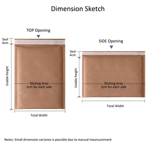Buste Imbottite in Carta Kraft di Medie Dimensioni, 180 GSM, Resistenti allo Strappo, Autoadesive, per Spedizioni - Product Image 6
