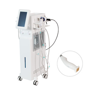 Appareil multifonctionnel vertical 11-en-1 à eau et oxygène avec plusieurs types de sondes pour éliminer les peaux mortes et nettoyer la peau du visage - Product Image 3