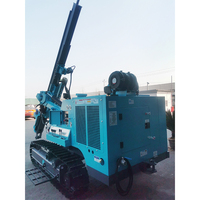 Machine de forage DTH HANFA modèle HFT500+ pour puits d'eau avec pompe, moteur, engrenage, boîte de vitesses, roulement disponible à la vente