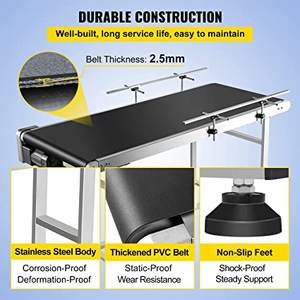 Hete Verkopende Pvc-Transportband Voor Doorlopende Sluitmachine - Product Image 5