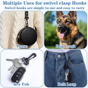 POM Swivel Snap Hooks For Purses Pcs Lanyard <b>Clips</b> Purse Hardware For Bag Making Keychain <b>Clip</b> Backpack <b>Clips</b> Swivel <b>Clip</b> Bag Ha - Product Image 5