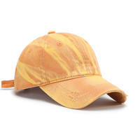 Hoge kwaliteit katoenen pet voor volwassenen, etnisch gestreept, luxe 6-panel pet, ongestructureerde retro baseballcap