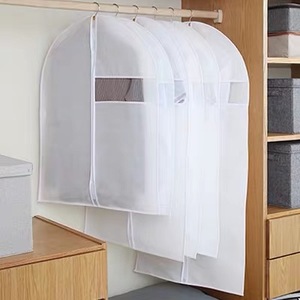 Housse de protection pour costume et robe avec poches, sac à vêtements en non-tissé pliable, vente en gros - Product Image 2