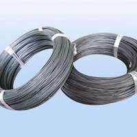Câble en acier non allié galvanisé à chaud, vente en gros, haute teneur en carbone, norme AiSi, service de découpe, 0,15 mm-13,00 mm