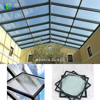 Vidrio con triple aislamiento en vidrio de construcción Paneles de vidrio con triple acristalamiento para ventana de muro cortina