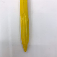 Ciseau à mortaiser hexagonal jaune Reeke de bonne qualité 17*280mm avec manche en acier 40CR pour maçonnerie, personnalisable