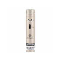 Behringer C-2 Microphone Stéréo à Condensateur à Petite Membrane pour Studio, Système de Sonorisation Intérieur, Équipement Musical et Scène