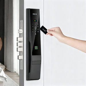 Tuya, Wi-Fi, видео домофон с паролем, сканер отпечатков пальцев, ключ-карта, 3d Распознавание лиц, умный дверной замок с камерой - Product Image 1